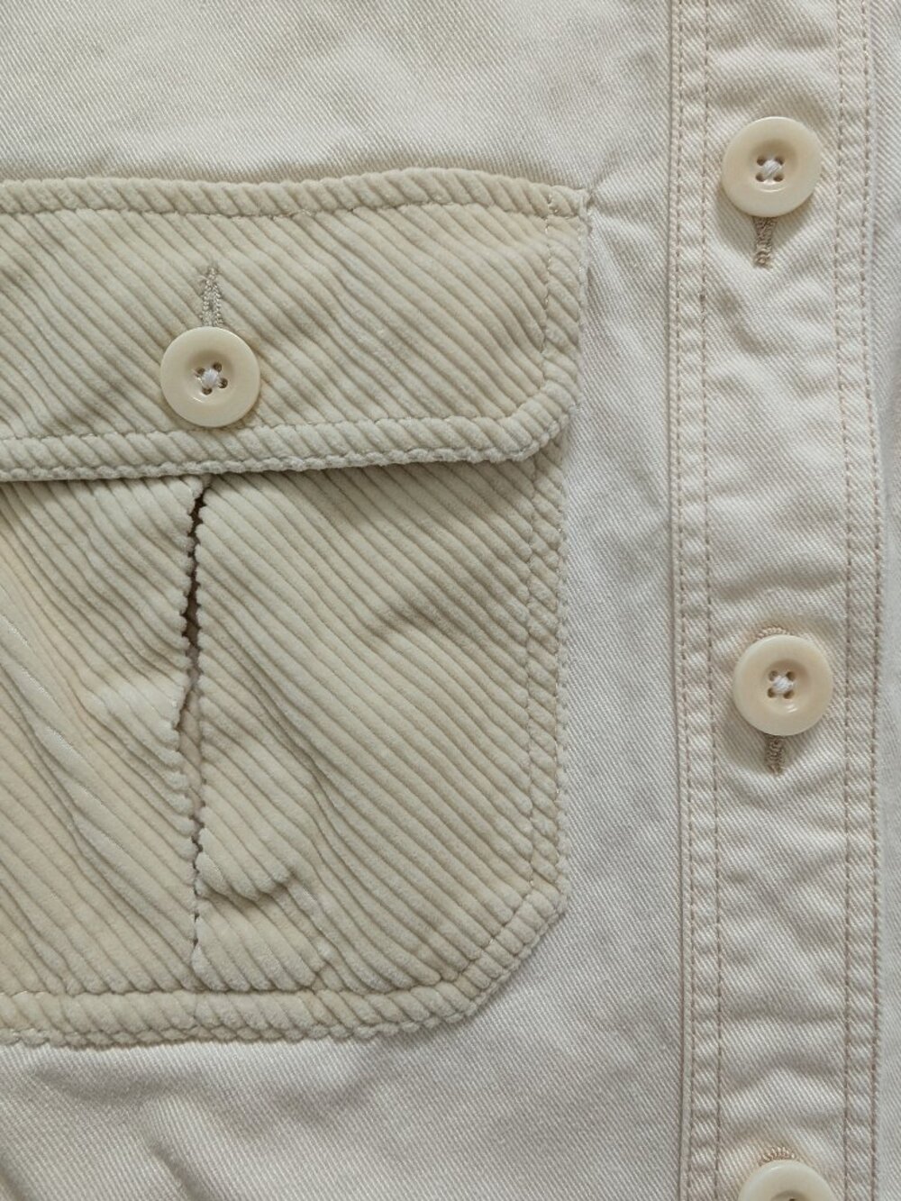 NWOT Madewell Chino Boxy Shirt Jacket - Picture 10 of 13